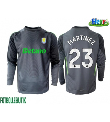 Aston Villa Emiliano Martinez #23 Målvakt Hemmatröja 2025-26 Långärmad